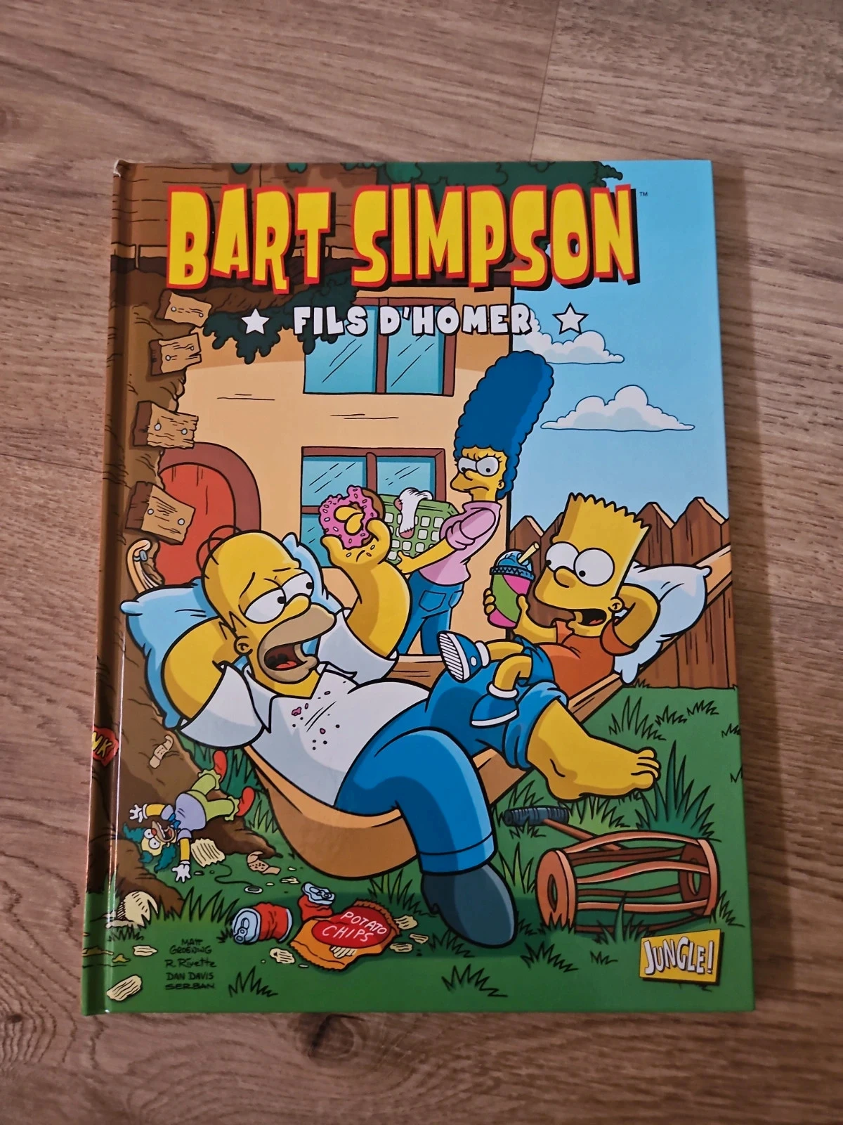 BD Bart Simpson. Fils d'Homer